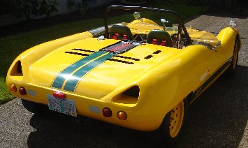 Auriga Lotus 23 replica - rear corner